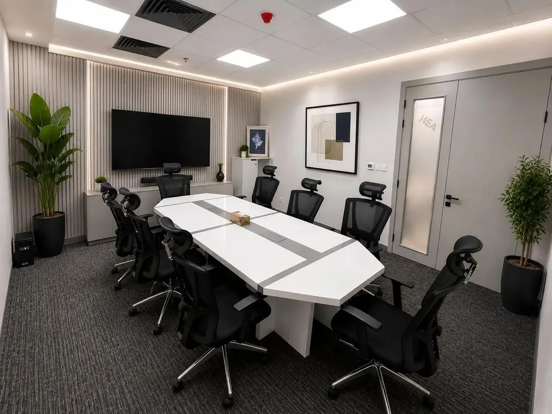 ABN Group meeting room fitted out by NATS